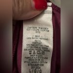 Splendid Cranberry collared sleeveless blouse pocket super soft Large Photo 7