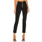 We Wore What The Danielle Crystal Straight Jeans in Black 27 Womens Denim Pants Photo 3