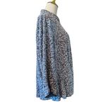 Alex Evenings  Mandarin Neck Twinset Tank Top and Jacket Wedgewood Blue Gray 1X Photo 4