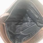 Vintage Valerie Handbags Chocolate Brown Leather Crossbody Bag 90s Photo 3