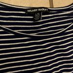 Hilary Radley  Navy and White Striped dress Photo 1