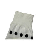 Spanner Golf Womens White Cardigan Size XXL Polka Dots Green & Black Preppy Photo 9