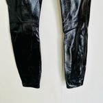 Spanx Faux Patent Leather Leggings Black Medium Tall Photo 8