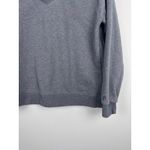 Pact  Women's V Neck Pullover Sweatshirt Gray Sz‎ L Photo 2