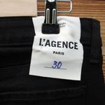 L'Agence NWT l’agence Black Slim Straight High Rise Jeans Photo 6