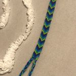 Handmade Friendship Bracelet Blue Photo 2