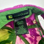 John Deere  Custom Bleach Splatter Dad Hat OS Embroidered Logo Photo 6
