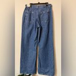 Free People NWT  Palmer Wide Leg Cuffed Jean Photo 8