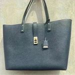 Michael Kors  Navy Blue Karson Large Carry All Leather  Tote Photo 0