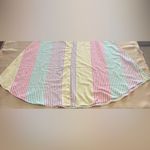 Women’s Rainbow Striped Long Maxi Shirt Dress Size Small Button Up Collar Multiple Photo 13