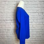 Amazon Essentials Women's M Blue Long Sleeve Modal Blend Top Cleanfit Minimal Size M Photo 1