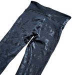 Spanx Look at Me Now Camouflage Seamless Leggings Black Slimming EUC Small Photo 5