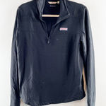 Vineyard Vines Dreamcloth Shep Long Sleeve Sweatshirt Jet Black Small Photo 0