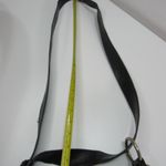 Marino Orlandi Shoulder Sling Bucket Bag Black Italian Leather Boho Y2K Grunge Photo 11