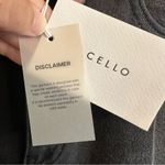 Cello NWT Black Jeans Women's size 7, Reagan High-rise Two Tone Straight stretch Photo 3