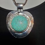 Erica Lyons Southwestern Necklace Blue Photo 2