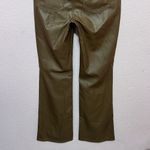 Wild Fable NWT  Low Rise Flare Faux Leather Pants Brown Women’s. Size 0 Photo 9