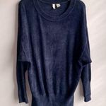 Moth Navy Oversized Sweater or Mini Dress Size Small Blue Photo 0