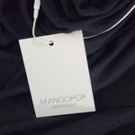 Mango Pop Black Long Sleeve Turtleneck Bodysuit NWT Size Large Black Bodysuit Photo 7