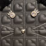Betsey Johnson  Quilted Black and White Cat Backpack Photo 11
