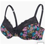 Savage x Fenty HOPELACE ROMANTIC UNLINED DEMI BRA Black Size undefined Photo 0