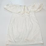 MORE TO COME Caira Ruffle Dress in Large White Photo 10