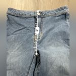 Free People We The Riley Slit High Rise Split Hem Light Wash Skinny Jeans Sz 25 Photo 8