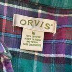 Orvis  Women's Multicolor Plaid Button Down Shirt Photo 1