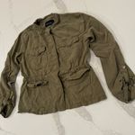 Sanctuary  SnapFront Safari Cargo Jacket Womens Medium ArmyGreen Military Utility Photo 2