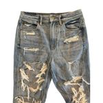 American Eagle  Highest Rise 90s Boyfriend Jeans Sz 6 Distressed Ripped Relax Fit Photo 2