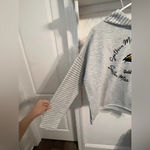 Sideline Apparel  Womens  Southern Miss Gray Striped Pullover Hoodie Photo 2