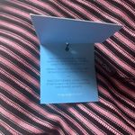 Ming Wang NWT  Pink and Black Striped Side Buttoned Sweater Cardigan‎ Vest Sz M Photo 8