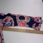 Lilly Pulitzer  Preppy Designer Old Money Paisley Floral Knee Length Dress Small Photo 13