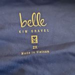 Belle by Kim Gravel Women’s Colorblock Leggings Blue & Teal – Size 2X – NWOT Photo 1