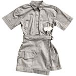 Abercrombie & Fitch NWT Apron Wrap Utility Dress Size Small Photo 2