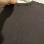 Lululemon Chocolate Brown Ribbed Soft Crop Top size XS/S Photo 6