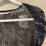 Soft Surroundings  Kimono Cover Up L Beaded Vampy Festival Witchy Whimsigoth Boho Photo 4