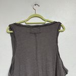 Free People  We the Free Double Espresso Kate Scoop Tee Tank Top Sz M NWT Photo 7