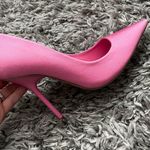 Good American  classic heel pink size 7.5 Photo 10