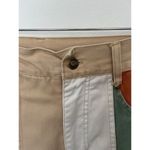 Vintage 80s 90s Red Rover multi colored high waist color block shorts White Size 6 Photo 4