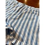 American Eagle  Outfitters Women's Striped‎ Cotton Shorts 14 Denim Summer AE Photo 2