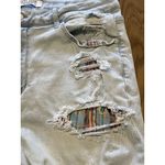Judy Blue  Shorts Size 2XL‎ Blue Distressed Tribal Pockets Casual Beach Travel Photo 3