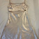 Princess Polly  Silk Mini Dress Champagne  Photo 3