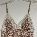 Victoria's Secret  LEOPARD PRINT LACE NIGHT DRESS SLIP SMALL Photo 1