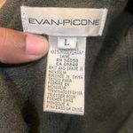 Evan Picone VTG Evan‎ Picone Women’s Large 100% Wool Blazer Jacket Brown Button Forest Green Photo 5