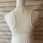 Robin K Chic Ivory Lace Women's Tank Top Size Medium White Photo 5