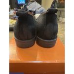 Miz Mooz  Women's Gracie Loafer Black Suede Size 40 US 9 Perforated Toe‎ Distress Photo 5