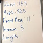 REWASH  Vintage Reunion Womens Denim Shorts Ruffle Distressed Stretch 10/29 Photo 4