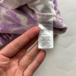 O'Neill  Purple Modern Leopard Print Fleece Pullover Half Zip Jacket M Photo 3