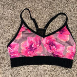 PINK - Victoria's Secret PINK floral sports bra Photo 0